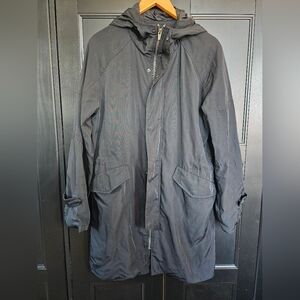 Mind Bridge Men's Black Hooded Jacket- Neo Commuter- Size 100 (M/L)